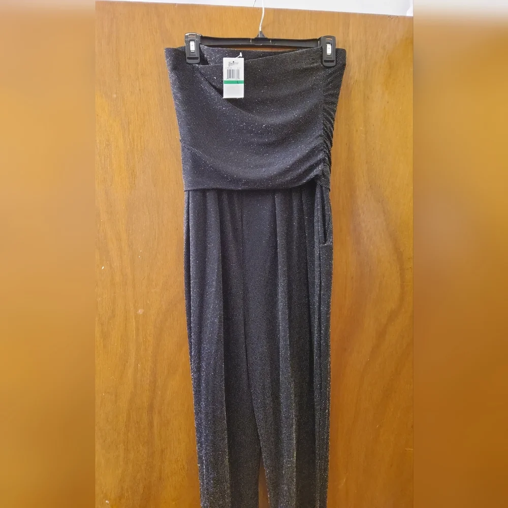 🔥Bailey Blue  Sleeveless Pants Jumpsuit (black)🔥 - Picture 3 of 8